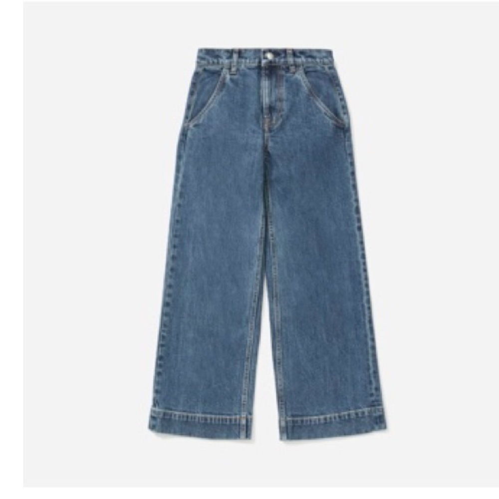 Everlane Wide Leg Jean, size 27, new with tags. Size & style didn’t work for me